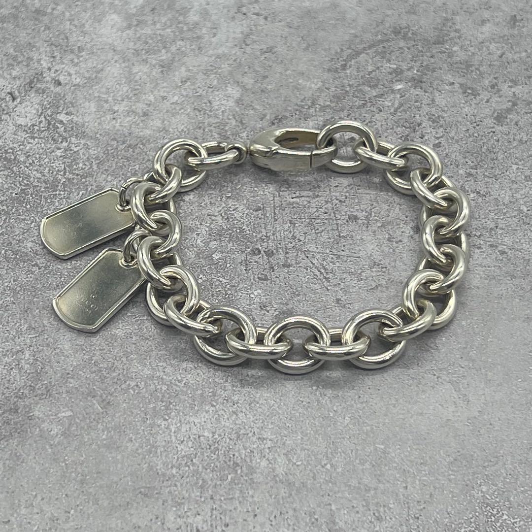 Gucci Double Dog Tag 17 Bracelet