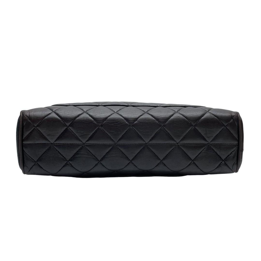 Chanel Lambskin Quilted Hand Bag CC Logo Bicolor — view 4