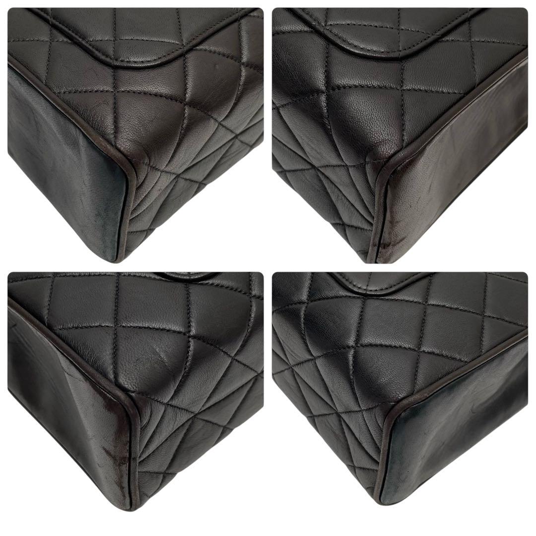 Chanel Lambskin Quilted Hand Bag CC Logo Bicolor — view 5