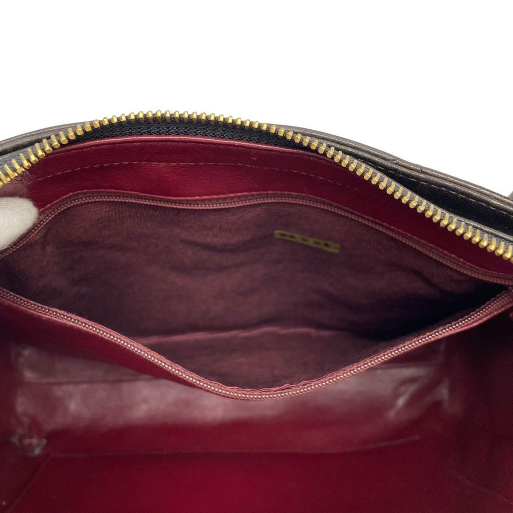 Chanel Lambskin Quilted Hand Bag CC Logo Bicolor — view 8
