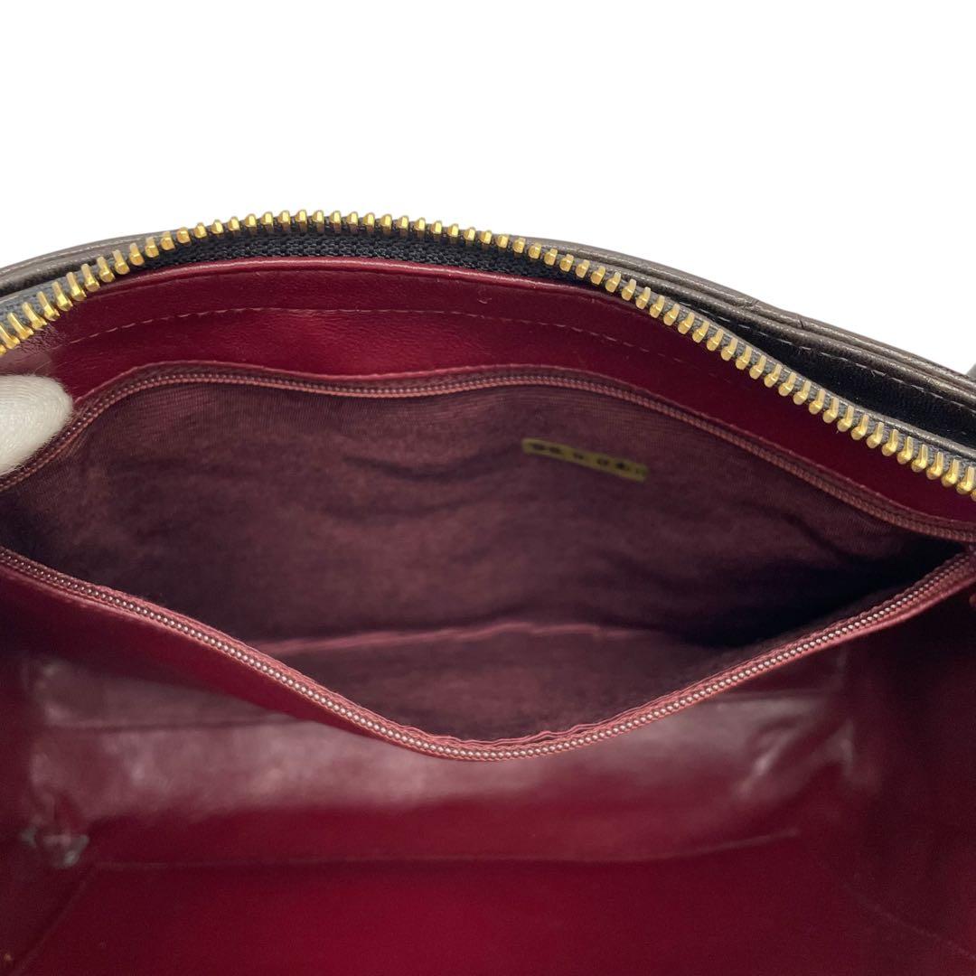 Chanel Lambskin Quilted Hand Bag CC Logo Bicolor — view 8