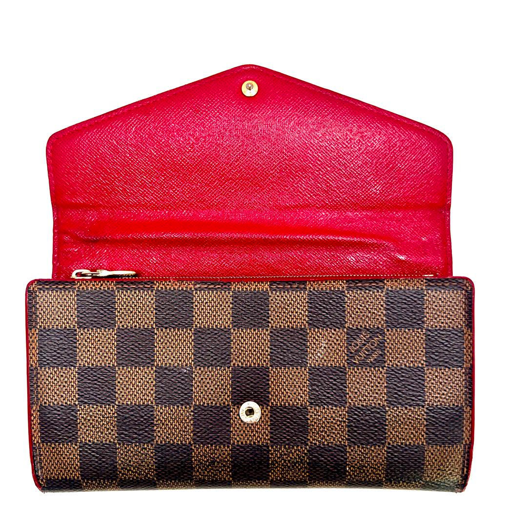 Louis Vuitton Damier Portefeuille Sarah Studs Bifold Wallet — view 2