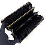 Louis Vuitton Monogram Exotic Zippy Wallet Python Noir — view 3