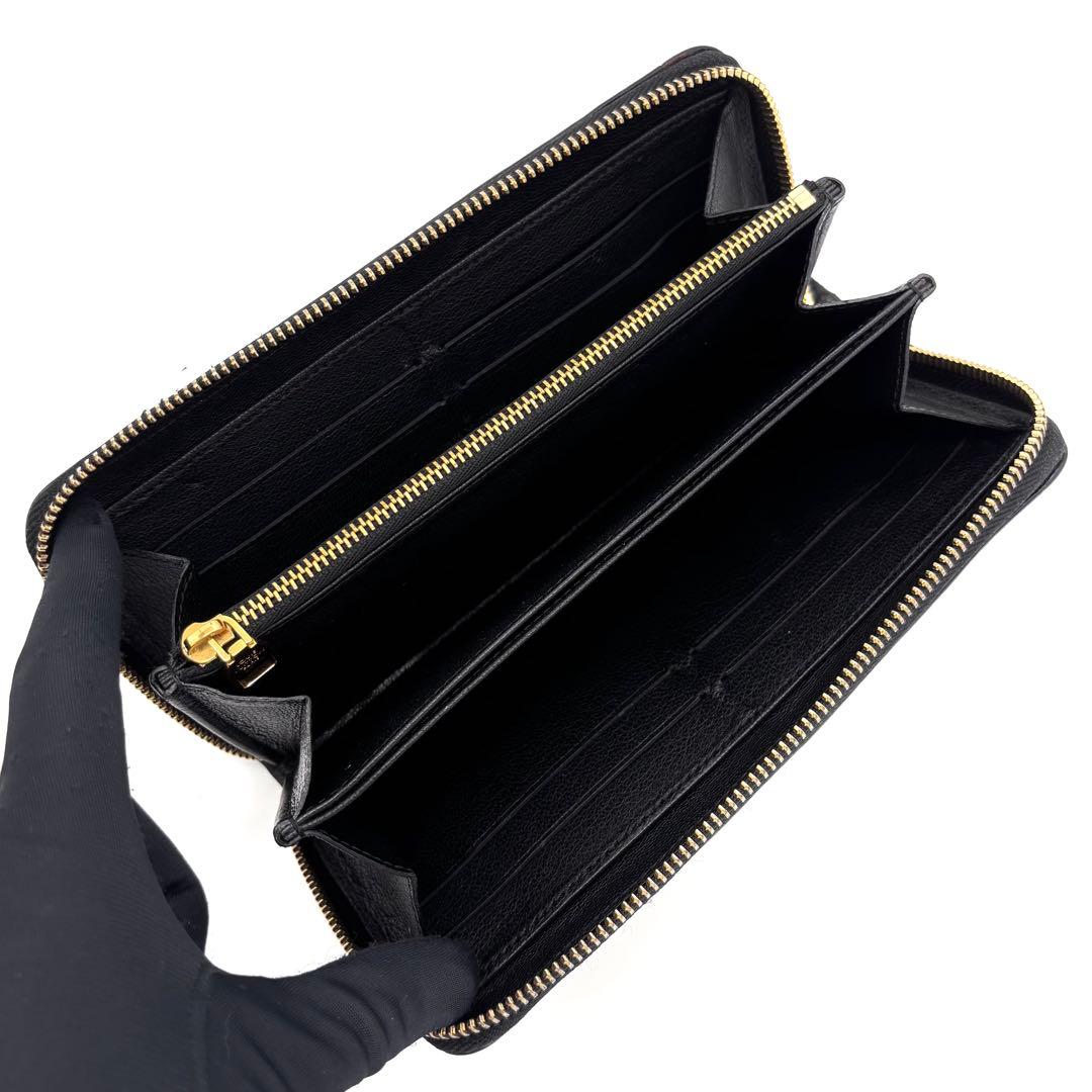 Louis Vuitton Monogram Exotic Zippy Wallet Python Noir — view 3
