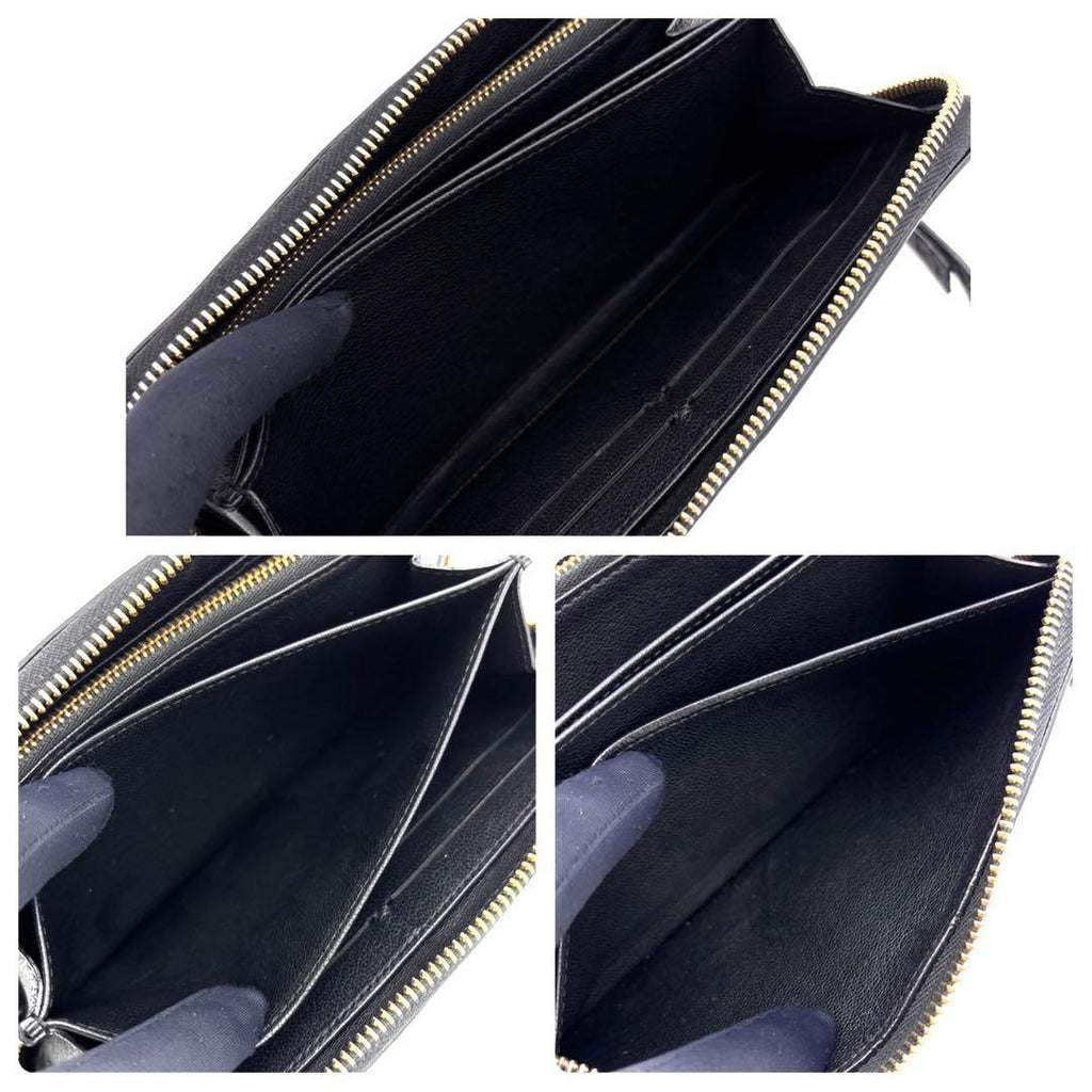 Louis Vuitton Monogram Exotic Zippy Wallet Python Noir — view 6