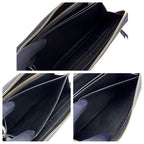 Louis Vuitton Monogram Exotic Zippy Wallet Python Noir — view 6