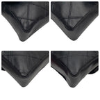 Chanel Bicolor Quilted Lambskin Waist Belt Bag Black — view 6