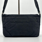 Prada Archive Vintage Wool Shoulder Handbag — view 4