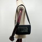 Prada Archive Vintage Wool Shoulder Handbag — view 6