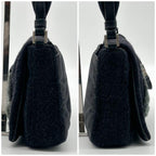 Prada Archive Vintage Wool Shoulder Handbag — view 7