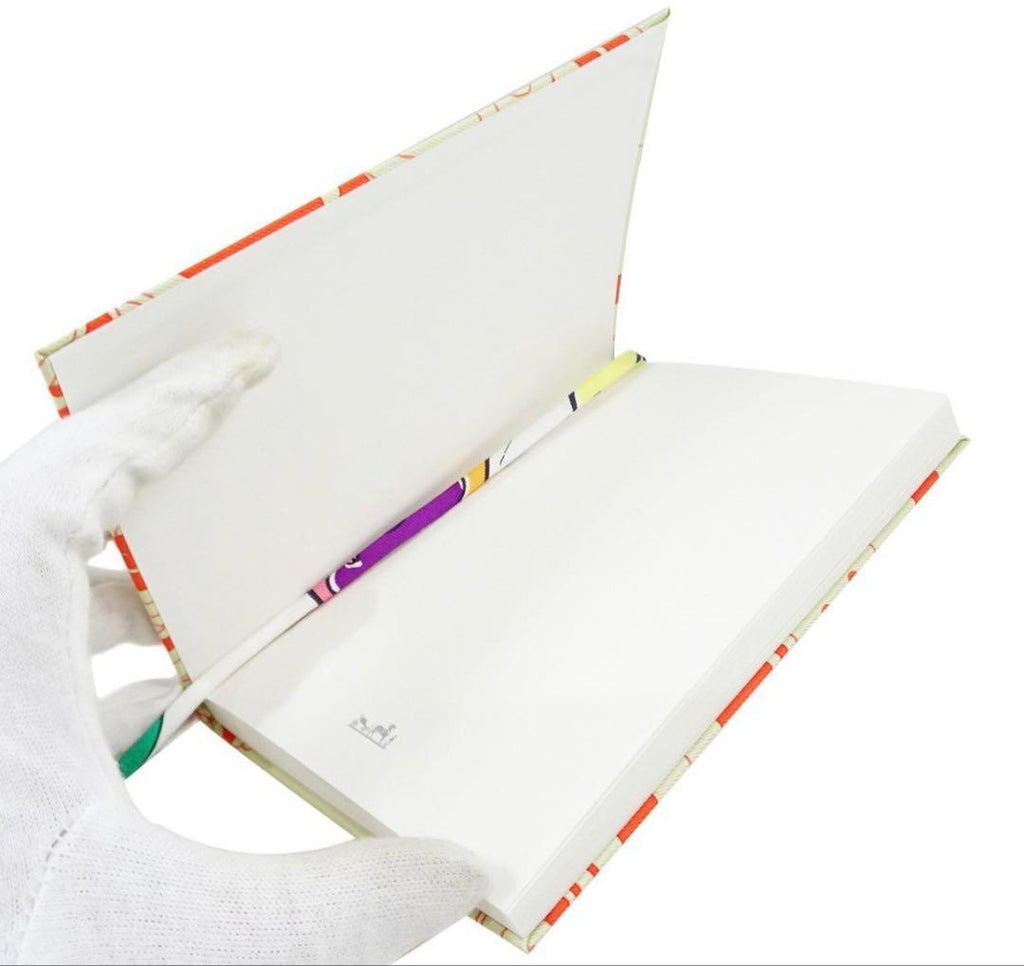Hermes Silk Notebook Agenda — view 6