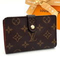 Louis Vuitton Monogram Viennois Folded Wallet Compact Bifold