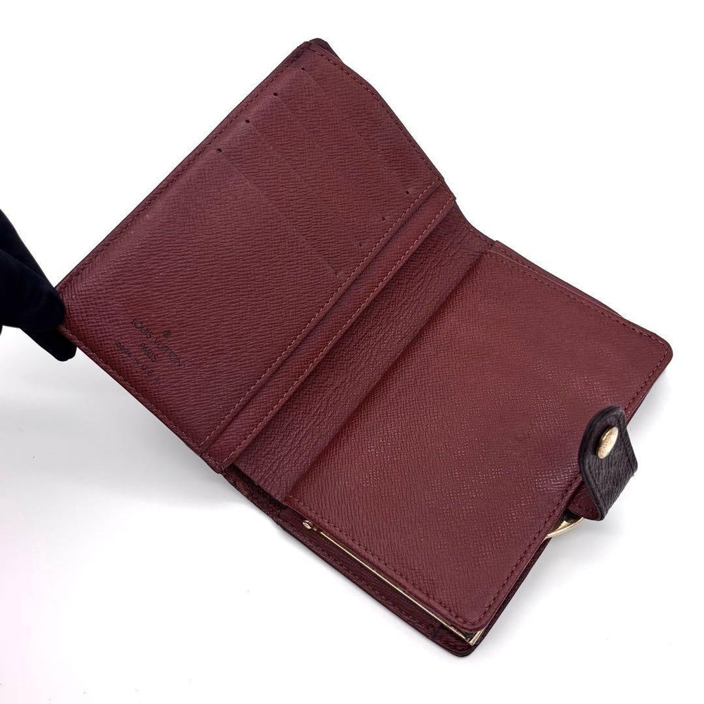 Louis Vuitton Monogram Viennois Folded Wallet Compact Bifold — view 3