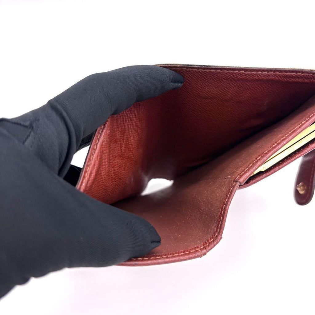 Louis Vuitton Monogram Viennois Folded Wallet Compact Bifold — view 4