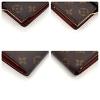 Louis Vuitton Monogram Viennois Folded Wallet Compact Bifold — view 6