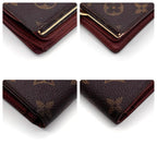 Louis Vuitton Monogram Viennois Folded Wallet Compact Bifold — view 7