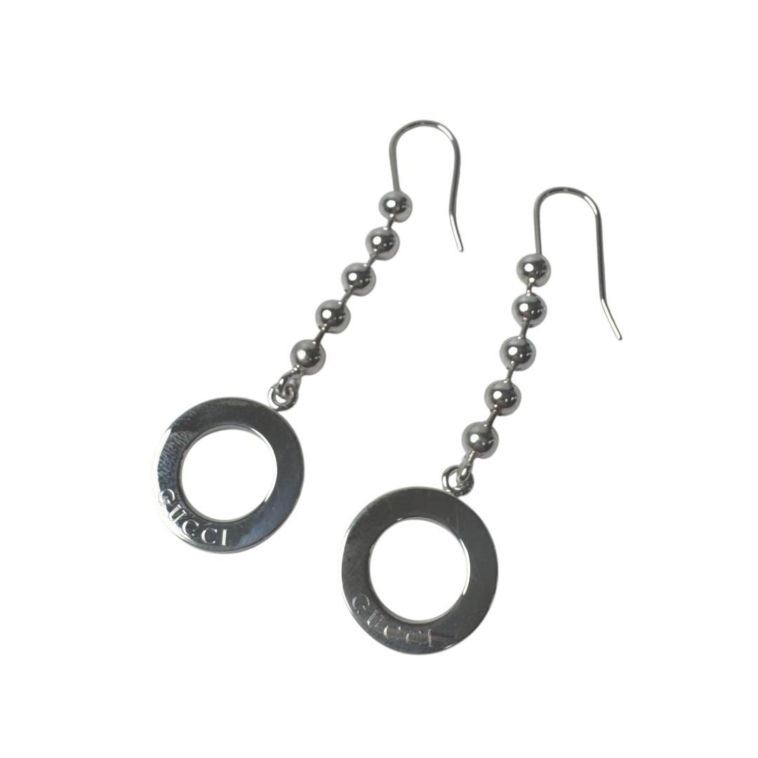 Gucci Ball Chain 925 Earrings