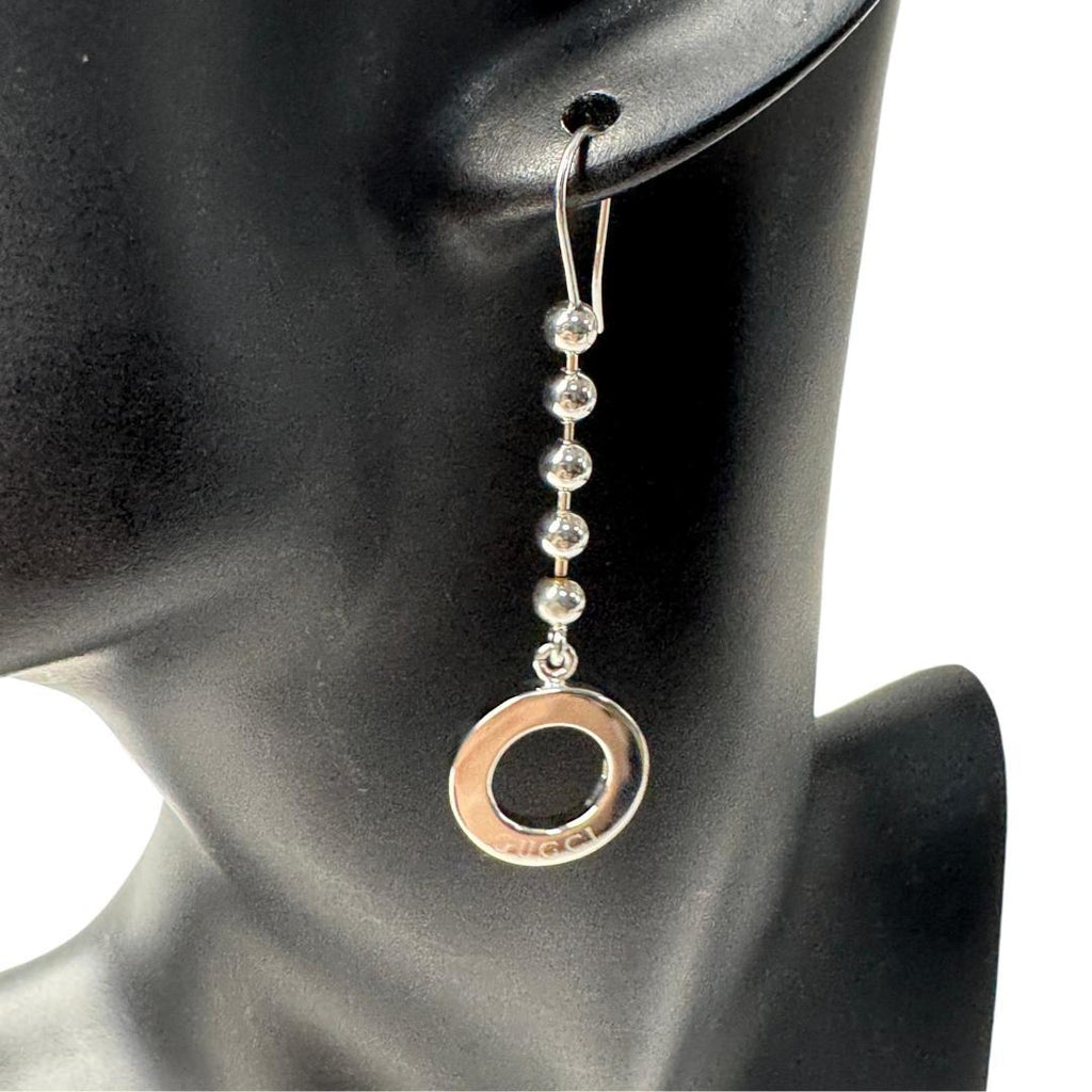 Gucci Ball Chain 925 Earrings — view 3