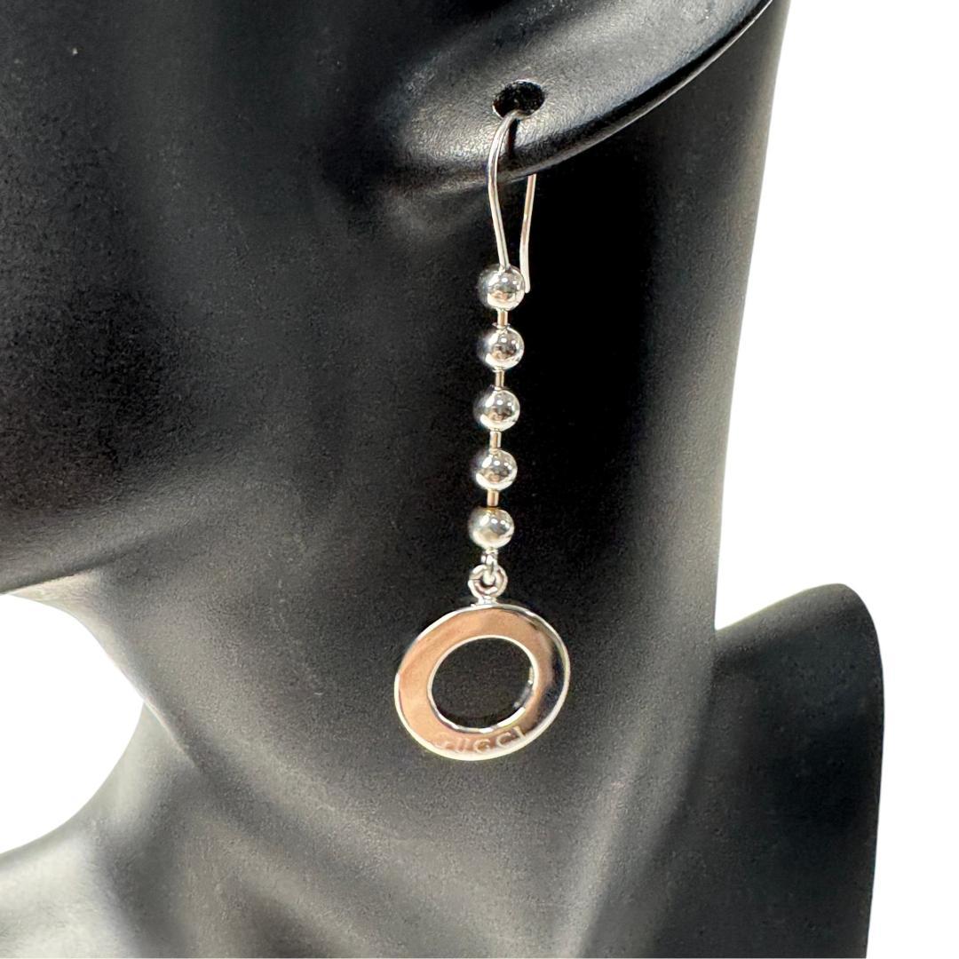 Gucci Ball Chain 925 Earrings — view 3