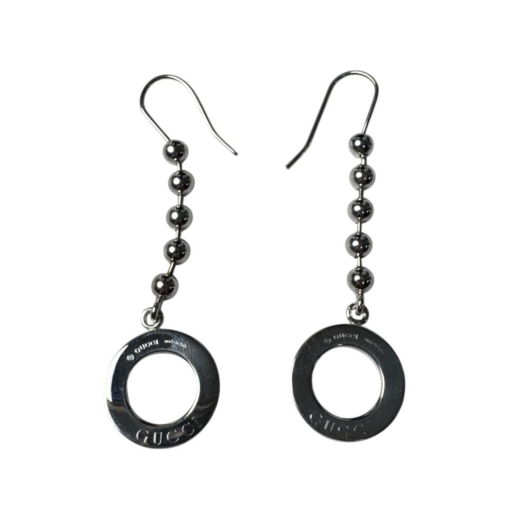 Gucci Ball Chain 925 Earrings — view 5