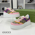 Gucci GG Supreme Leather Interlocking Logo Sneakers