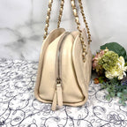 Chanel Quilted Chain Shoulder Bag — view 7