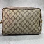Gucci GG Sherry Line Shoulder Bag Brown Leather — view 3