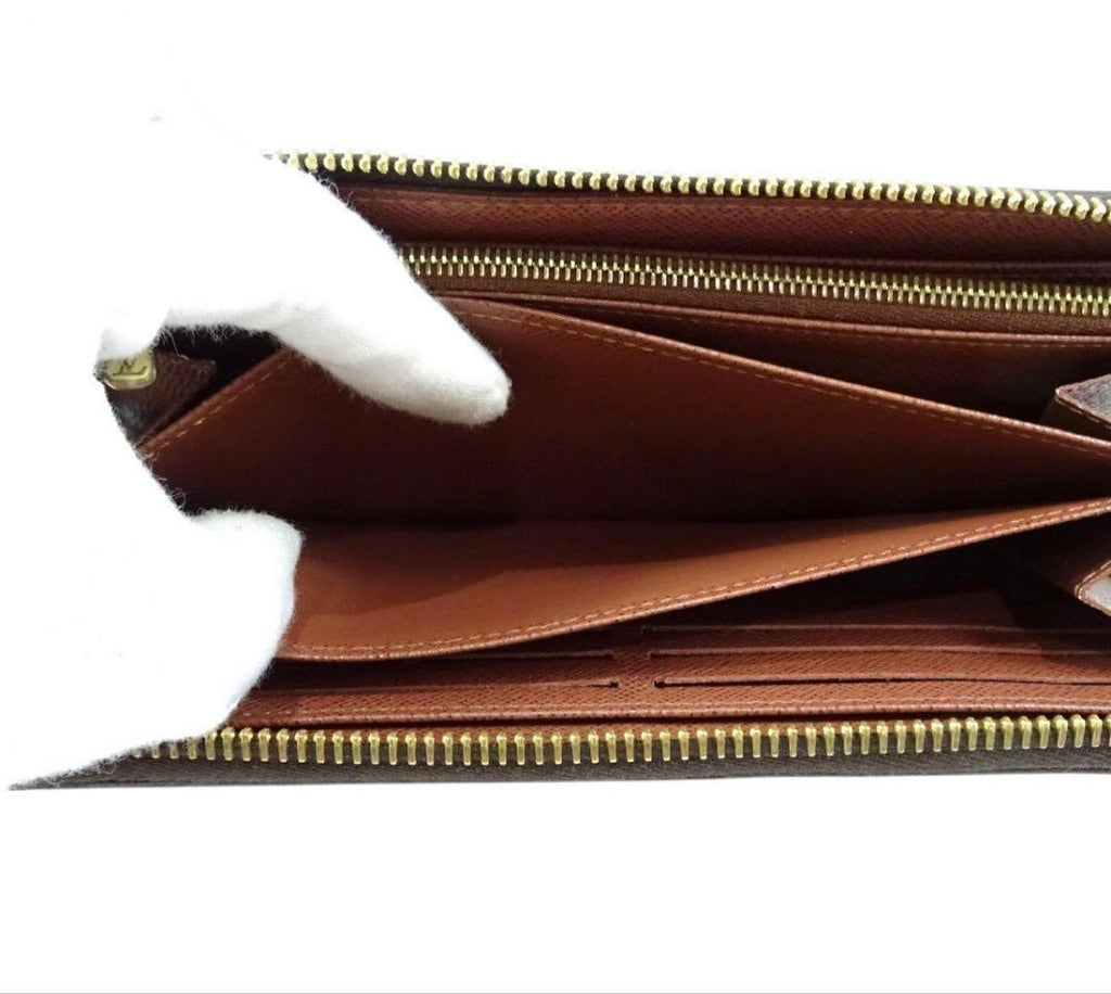 Louis Vuitton Monogram Zippy Wallet Zip Around — view 9