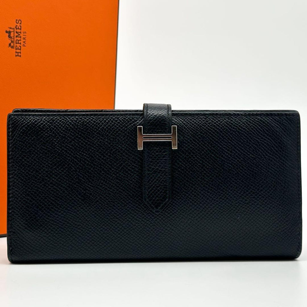 Hermes Bearn Souffle Veau Epsom Bifold Wallet — view 2
