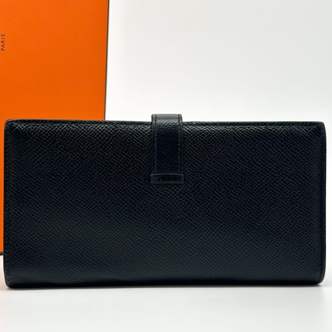 Hermes Bearn Souffle Veau Epsom Bifold Wallet — view 3