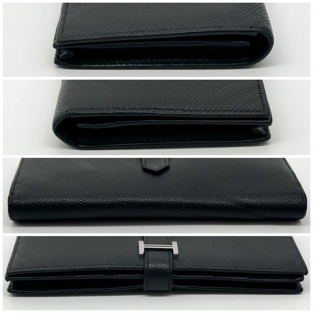 Hermes Bearn Souffle Veau Epsom Bifold Wallet — view 4
