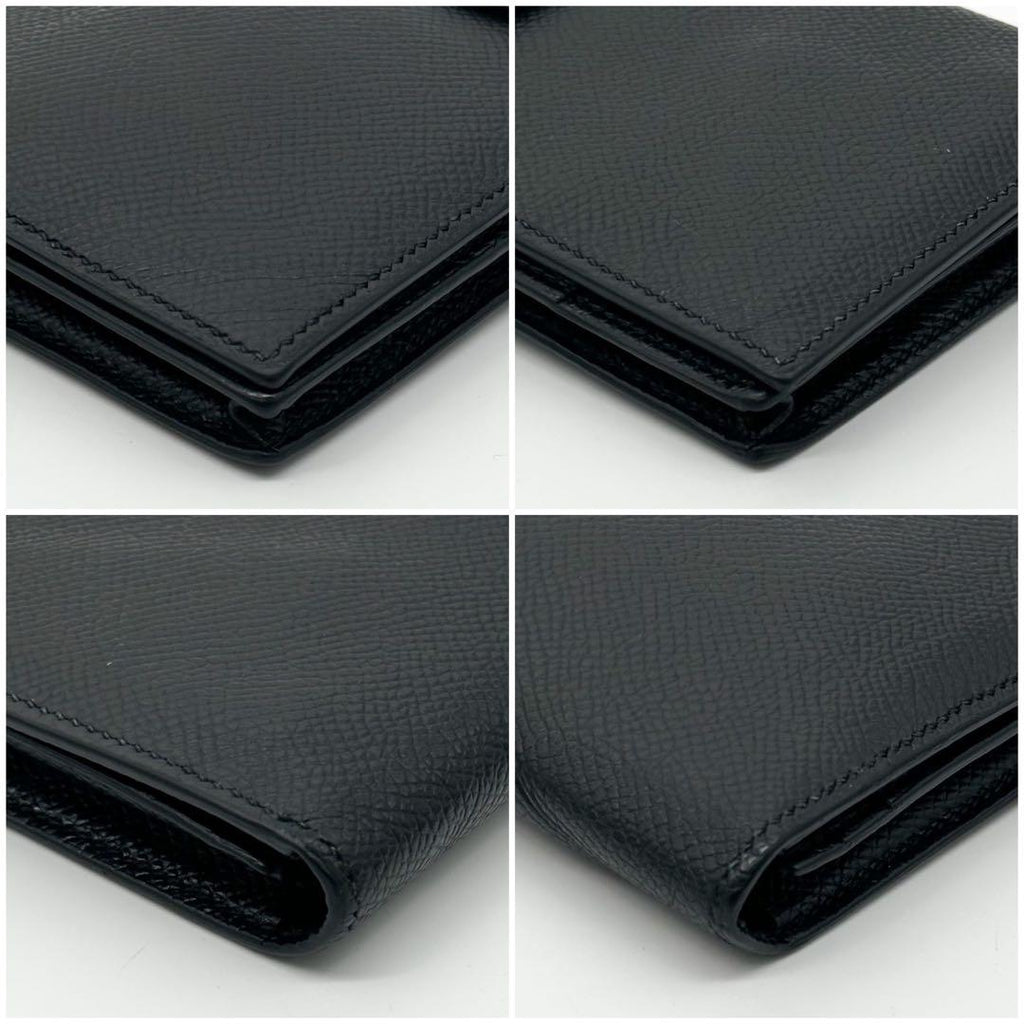 Hermes Bearn Souffle Veau Epsom Bifold Wallet — view 5