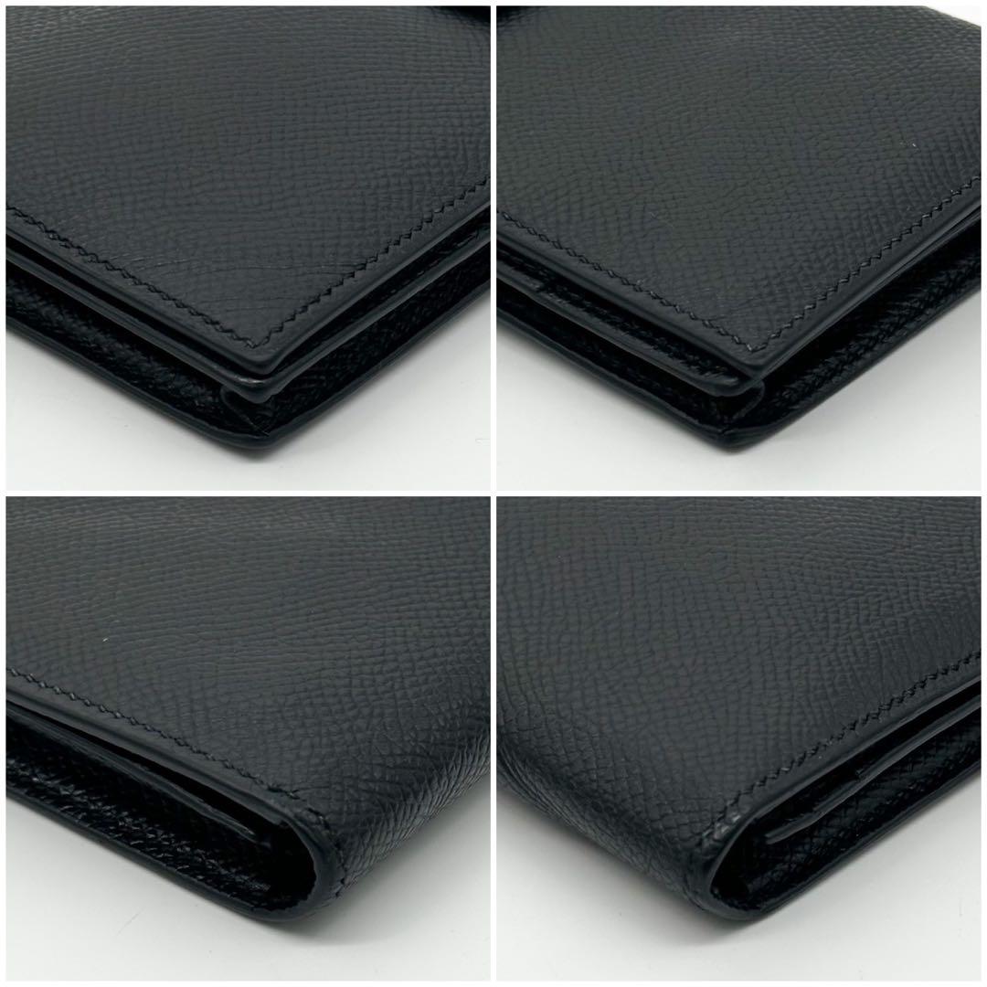 Hermes Bearn Souffle Veau Epsom Bifold Wallet — view 5
