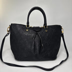 Louis Vuitton Super Monogram Empreinte Mazarine MM Handbag — view 5