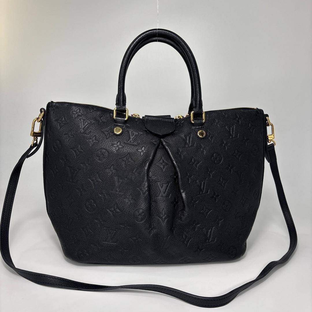 Louis Vuitton Super Monogram Empreinte Mazarine MM Handbag — view 5