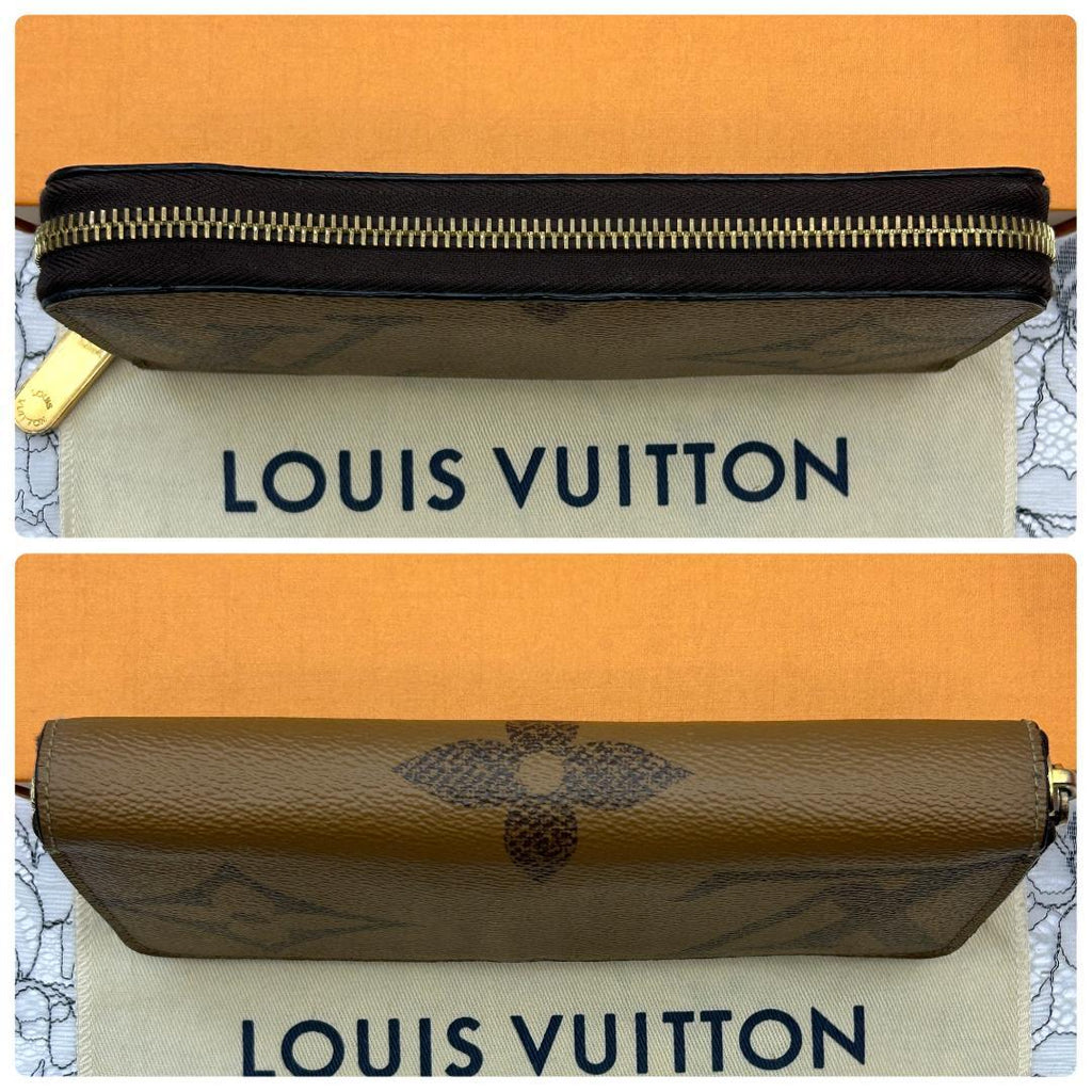 Louis Vuitton Monogram Giant Reverse Zippy Wallet — view 3