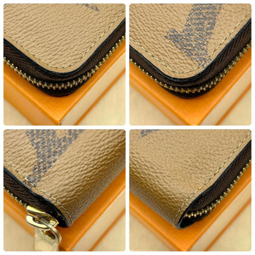 Louis Vuitton Monogram Giant Reverse Zippy Wallet — view 5