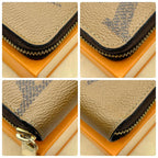 Louis Vuitton Monogram Giant Reverse Zippy Wallet — view 5