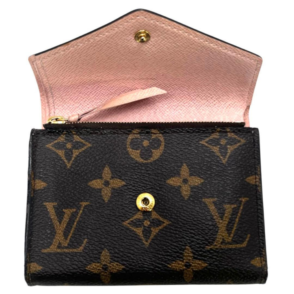 Louis Vuitton Monogram Portefeuille Victorine Rose Ballerine Wallet — view 2