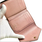 Louis Vuitton Monogram Portefeuille Victorine Rose Ballerine Wallet — view 3