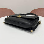 Chanel Quilted CC Logo Leather Chain Flap Shoulder Bag — view 4