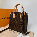 Louis Vuitton Monogram Sac Plat BB Shoulder Bag — view 2