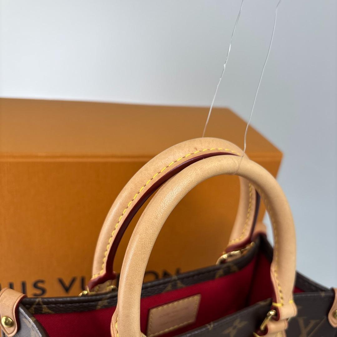 Louis Vuitton Monogram Sac Plat BB Shoulder Bag — view 7