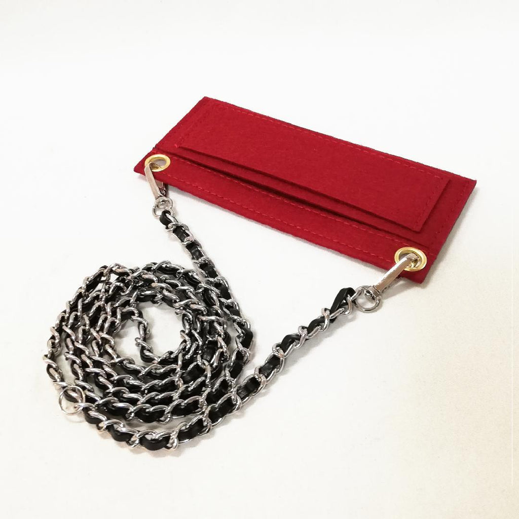 Chanel Lambskin Quilted Wallet Black Silver — view 6
