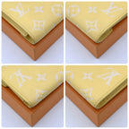 Louis Vuitton Monogram Empreinte Bicolor Victorine Yellow Wallet — view 9