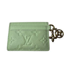 Louis Vuitton Monogram Empreinte Card Holder LV Charm — view 3