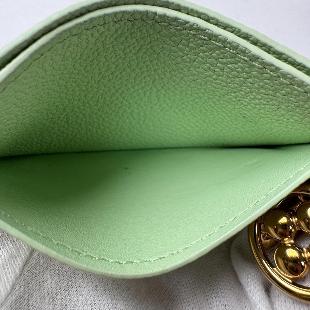 Louis Vuitton Monogram Empreinte Card Holder LV Charm — view 9