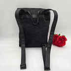 Gucci Backpack Jumbo GG Canvas Black — view 2