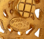 Chanel CC Logo Vintage Earrings — view 3