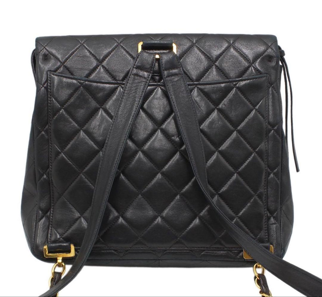 Chanel Quilted Leather Backpack — view 2